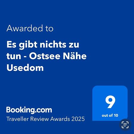 Es Gibt Nichts Zu Tun - Ostsee Naehe Usedom Spantekow Eksteriør billede